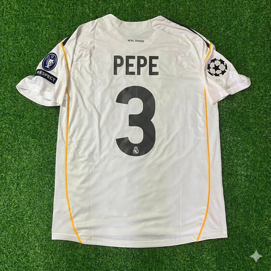 Pepe Real Madrid 2009 2010 Retro Trikot Fußballtrikot