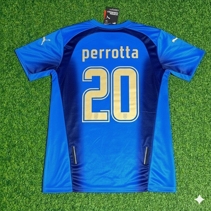 Simone Perrotta 20 - Italy 2006 World Cup Final Retro Jersey Maillot Trikot Maglia Soccer Shirt