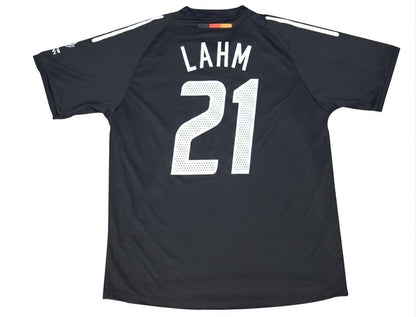 Philipp Lahm Deutschland 2002 Weltmeisterschaft Japan Korea Schwarz Retro Trikot