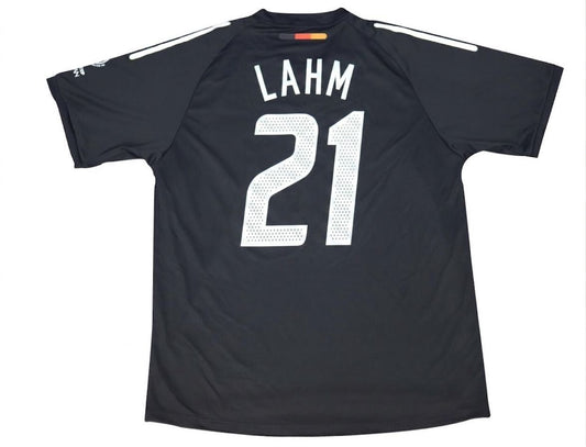 Philipp Lahm Deutschland 2002 Weltmeisterschaft Japan Korea Schwarz Retro Trikot
