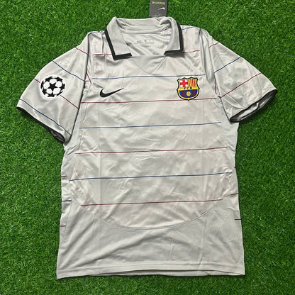 Javier Saviola #7  - Barcelona 2004/2005 Retro Jersey Trikot Maillot Soccer Shirt