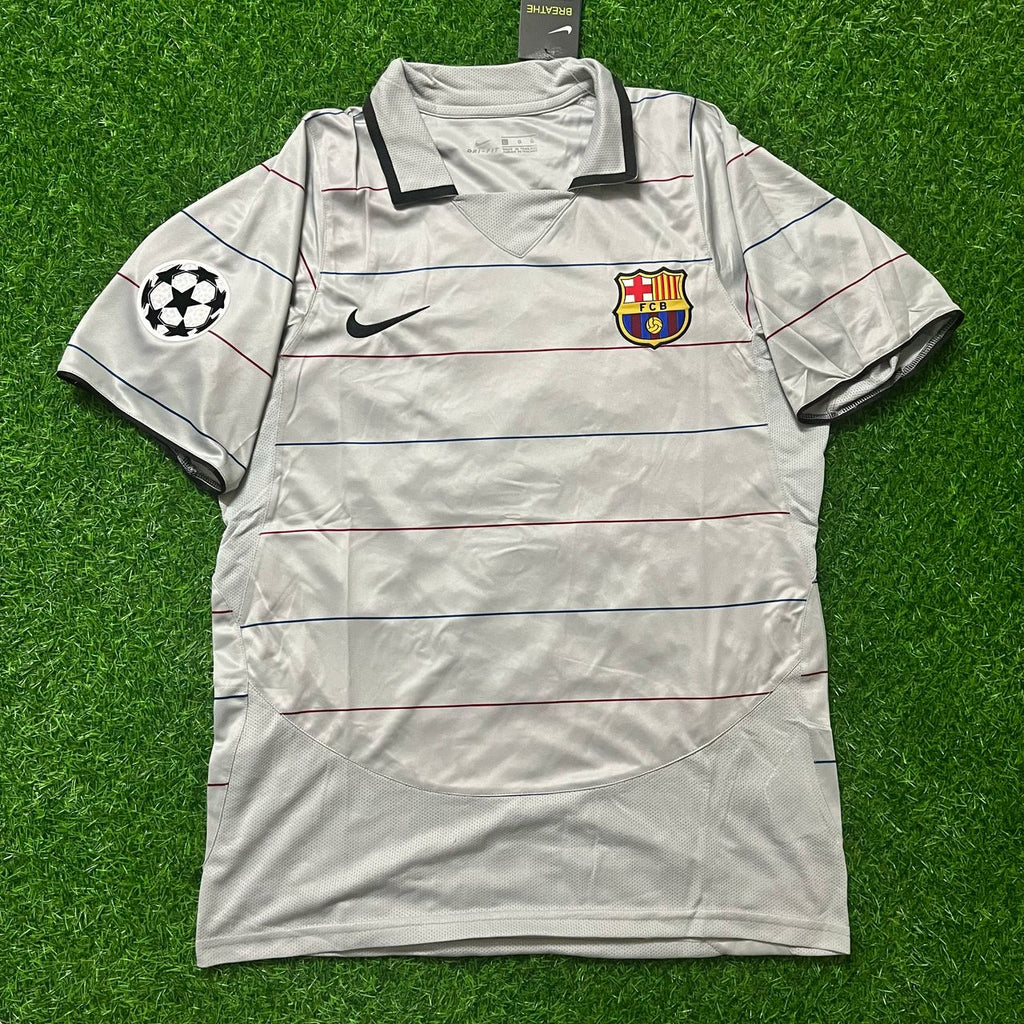 Philipp Cocu 8 - Barcelona 2004/2005 Blue Garnet Retro Jersey Trikot Maillot Soccer Shirt