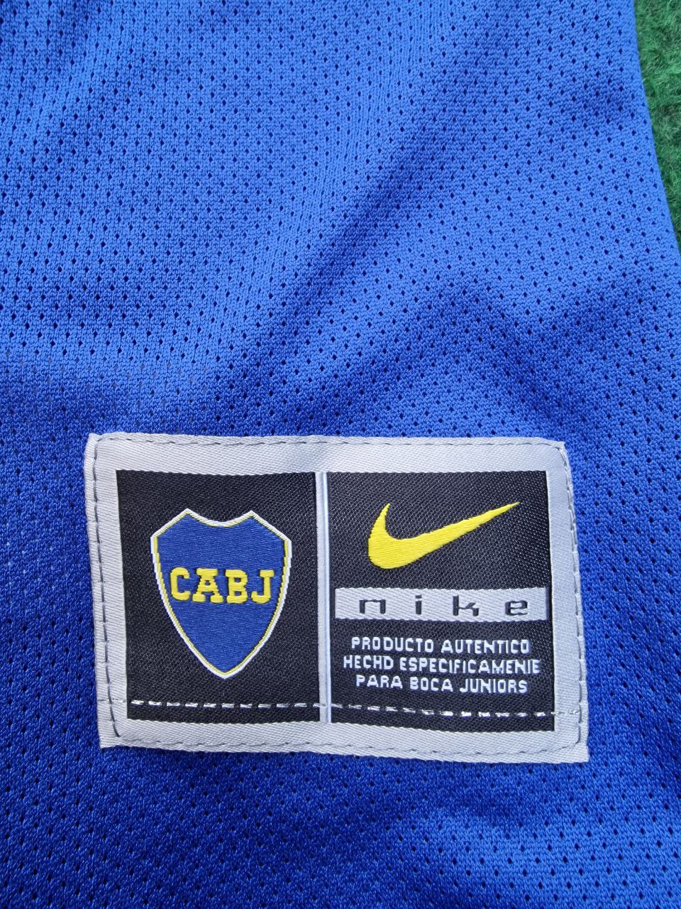Juan Roman Riquelme Boca Juniors 2003-2004 Long Sleeve Retro Football Jersey