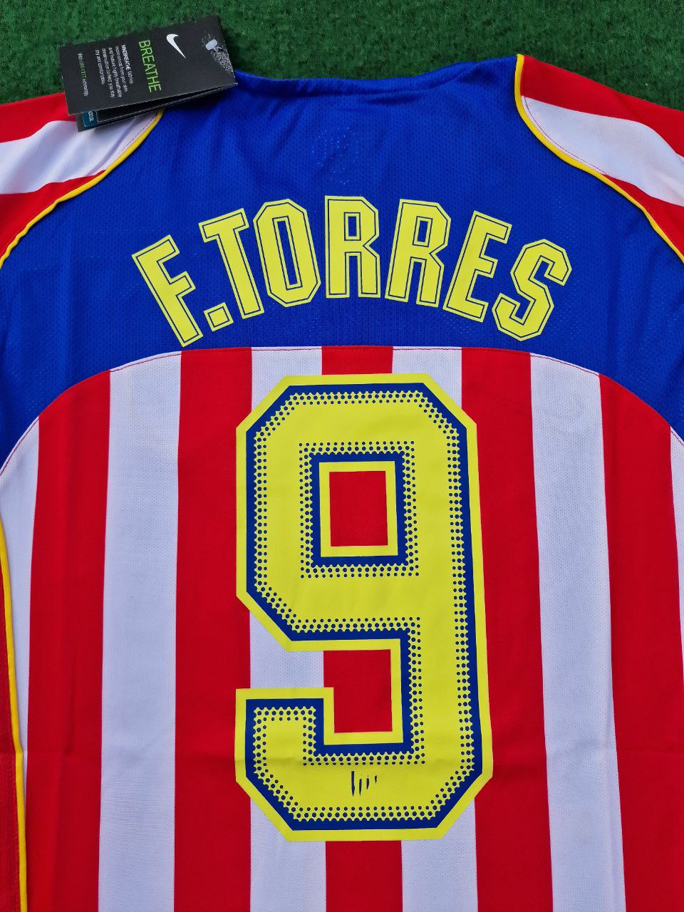 Fernando Torres #9 Atlético Madrid 2004-2005 Spider-Man Long Sleeve Retro Football Jersey