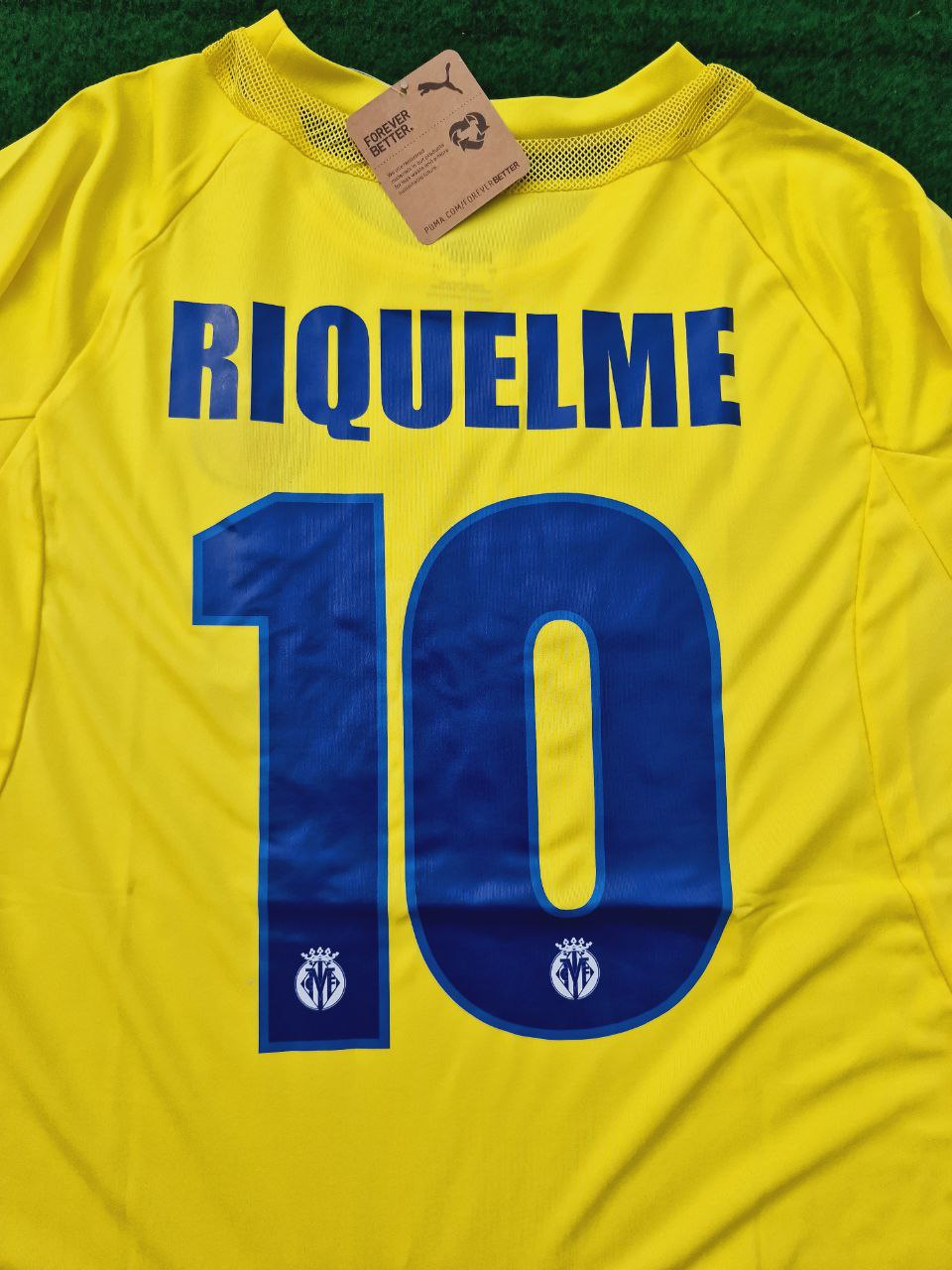Juan Roman Riquelme Villarreal Retro Football Jersey