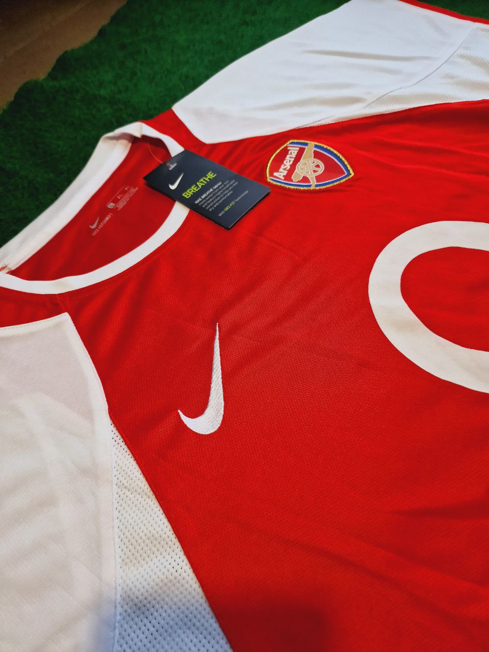 Viktor Gyökeres 14 - Arsenal o2 2002/03 Home Retro Kit Jersey Trikot Maillot Soccer
