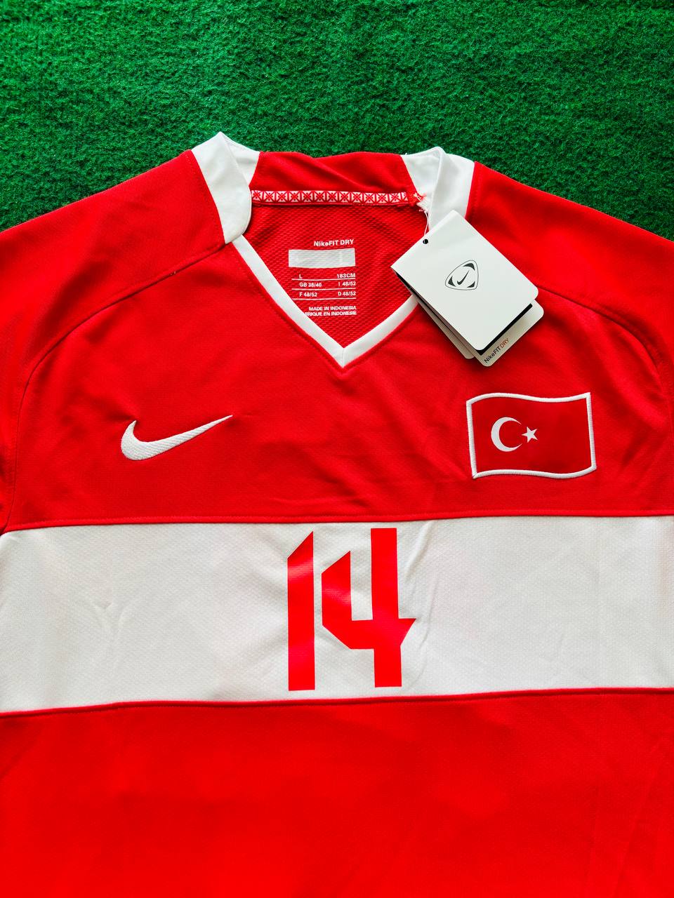 Arda Turan Türkei Legende Euro 2008 Türkei Retro Spezial Trikot Football Jersey