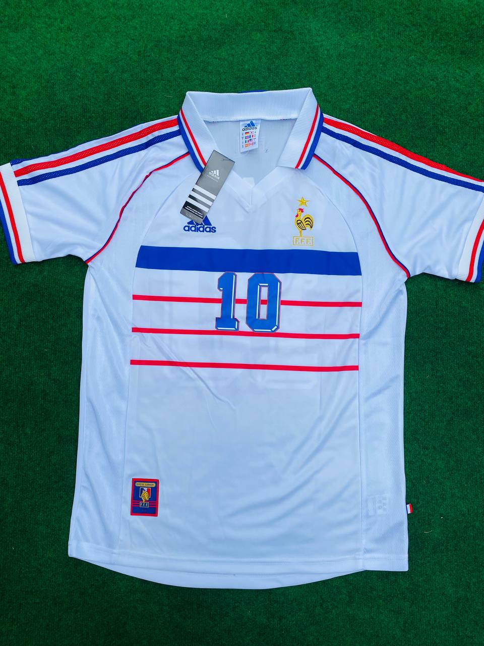 Frankreich Mbappé Retro Trikot