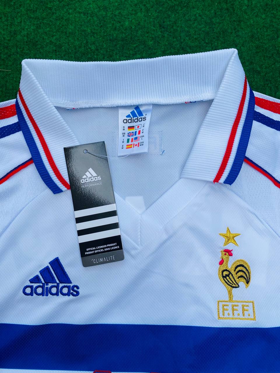 Frankreich Mbappé Retro Trikot