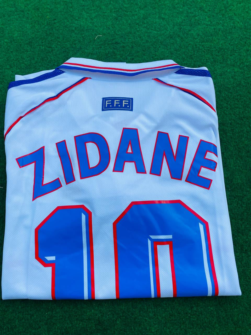 Zinedine Zidane France 1998 World Cup Retro Jersey Maillot Trikot
