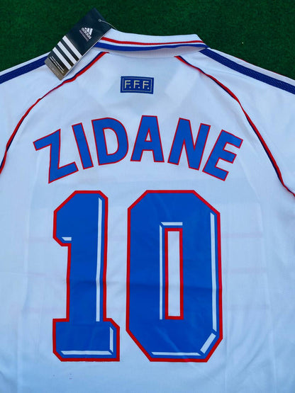 Zinedine Zidane Frankreich 1998 WM Retro Trikot