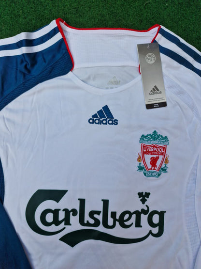 Philippe Coutinho Liverpool White Blue Retro Jersey Trikot Maglia Soccer Shirt