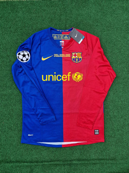 Lionel Messi Barcelona 2009 Champions League Finale Retro Trikot