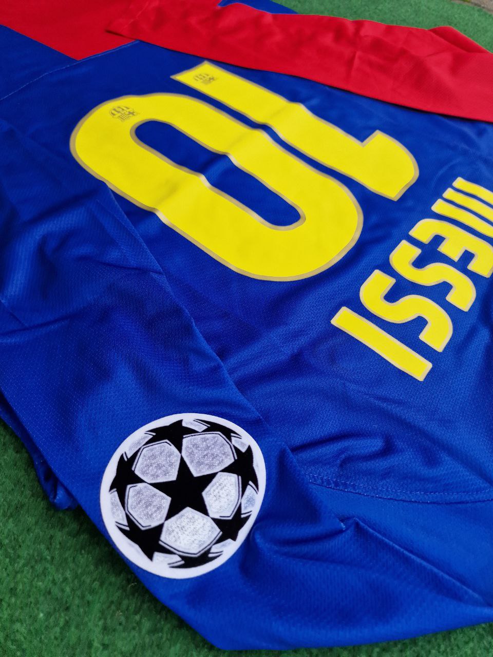 Lionel Messi Barcelona 2009 Champions League Final Retro Jersey