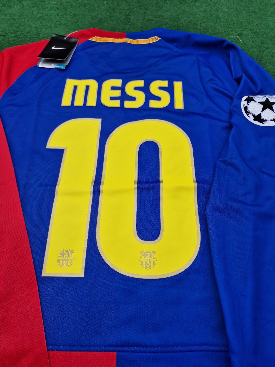 Lionel Messi Barcelona 2009 Champions League Final Retro Jersey