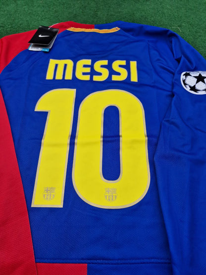 Lionel Messi Barcelona 2009 Champions League Finale Retro Trikot