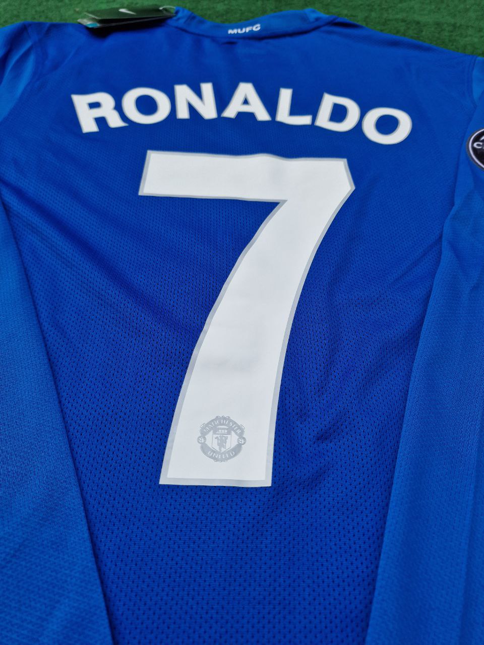 Cristiano Ronaldo Manchester United 2008/09 Blue Kids Kit – Kit Jersey for Children – | KinderTrikot | Maillot Enfant Soccer Shirt