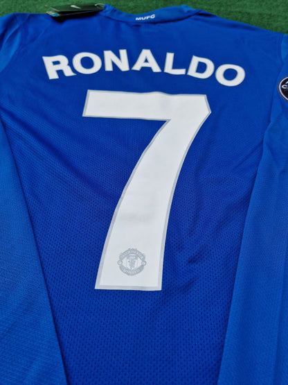 Cristiano Ronaldo Manchester United 2008 Fifa World Cup Champions League Patch Retro Trikot