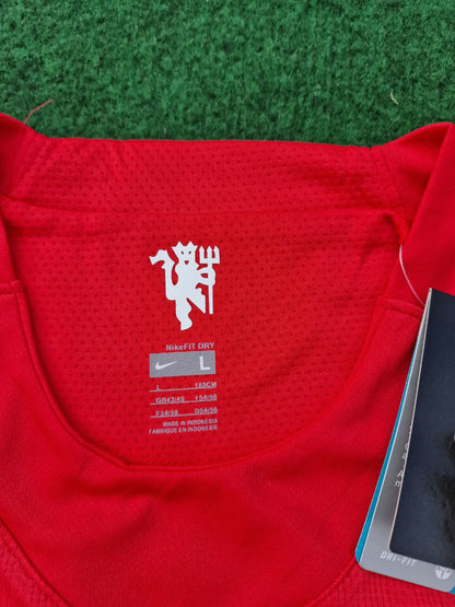 Paul Scholes  Manchester United 2008 Champions Leage Final Retro Long Sleeve Jersey Soccer Shirt