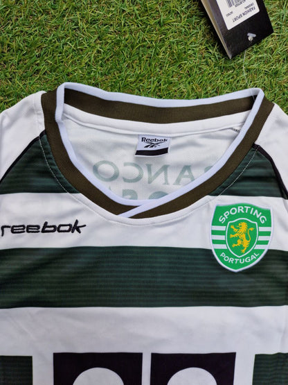 Sporting Lissabon Cristiano Ronaldo Nummer 28 Vintage-Trikot
