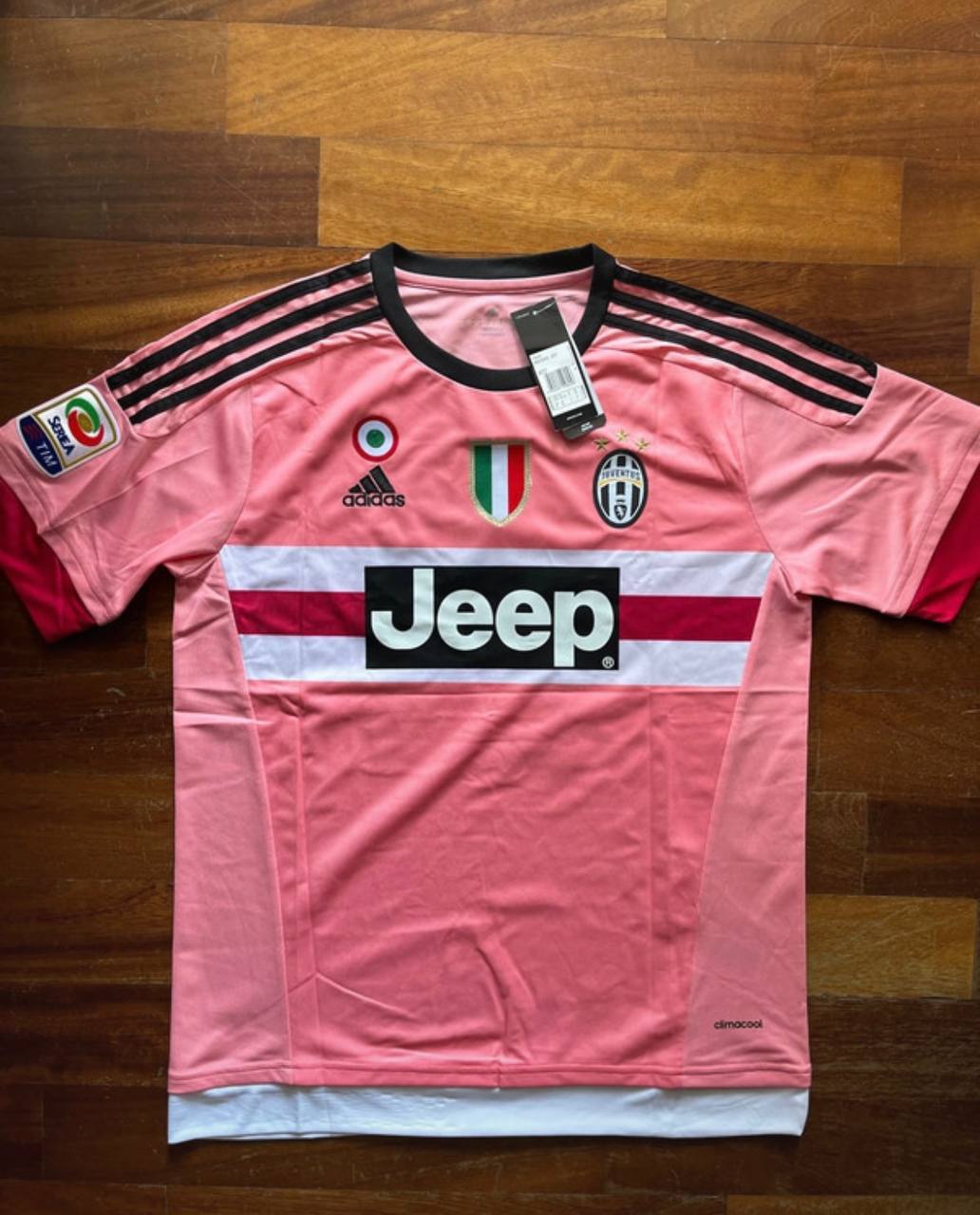 Juventus 2015/16 Pink Retro Jersey – Alvaro Morata