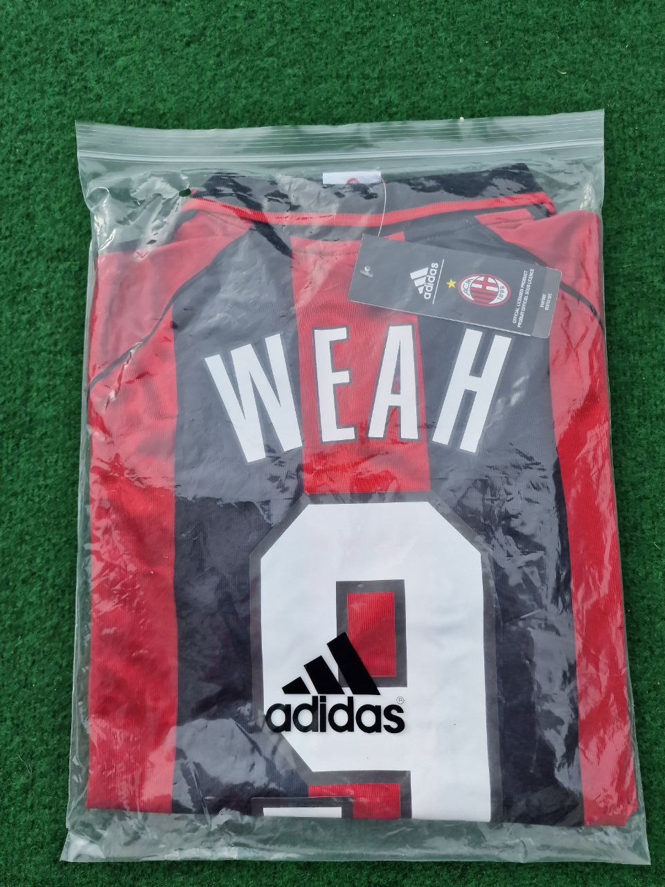 George Weah AC Milan 1998-1999 Retro Football Jersey