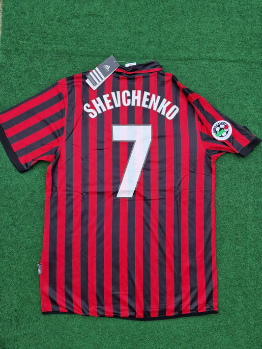 Andriy Shevchenko AC Mailand Retro Fußballtrikot