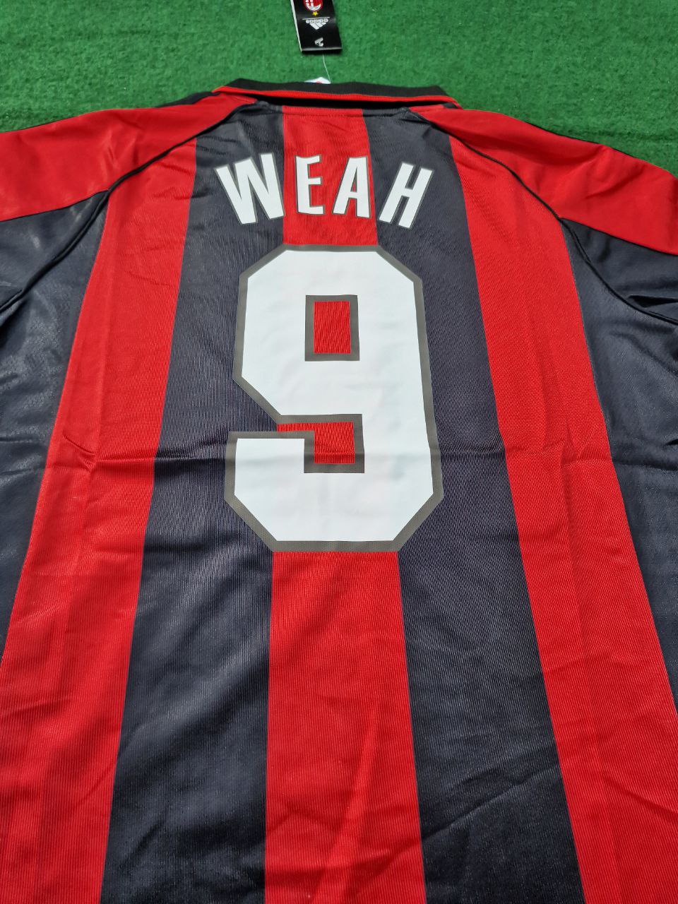 George Weah AC Milan 1998-1999 Retro Football Jersey