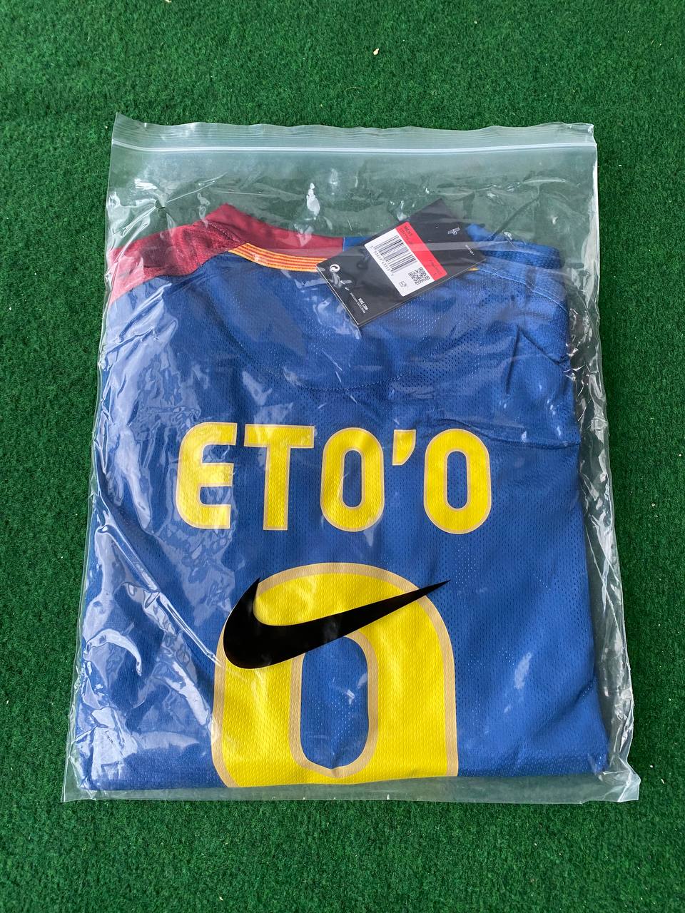Samuel Eto'o Barcelona 2009 Champions League Final Retro Jersey