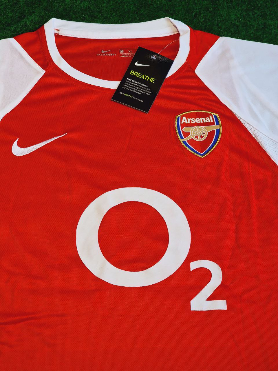 Viktor Gyökeres 14 - Arsenal o2 2002/03 Home Retro Kit Jersey Trikot Maillot Soccer