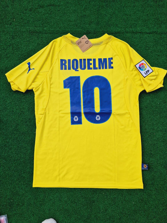 Juan Roman Riquelme Villarreal Retro-Fußballtrikot