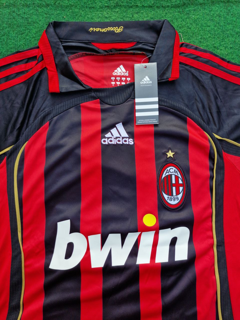 El Fenomeno Ronaldo Nazario AC Milan 2006 2007 Retro Jersey Trikot