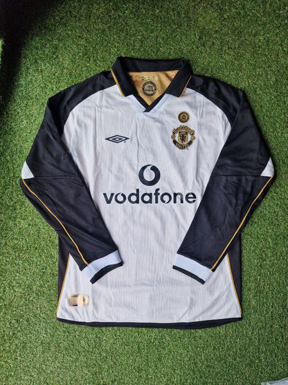 Manchester United 2002 Centenary Wendbares Auswärtstrikot