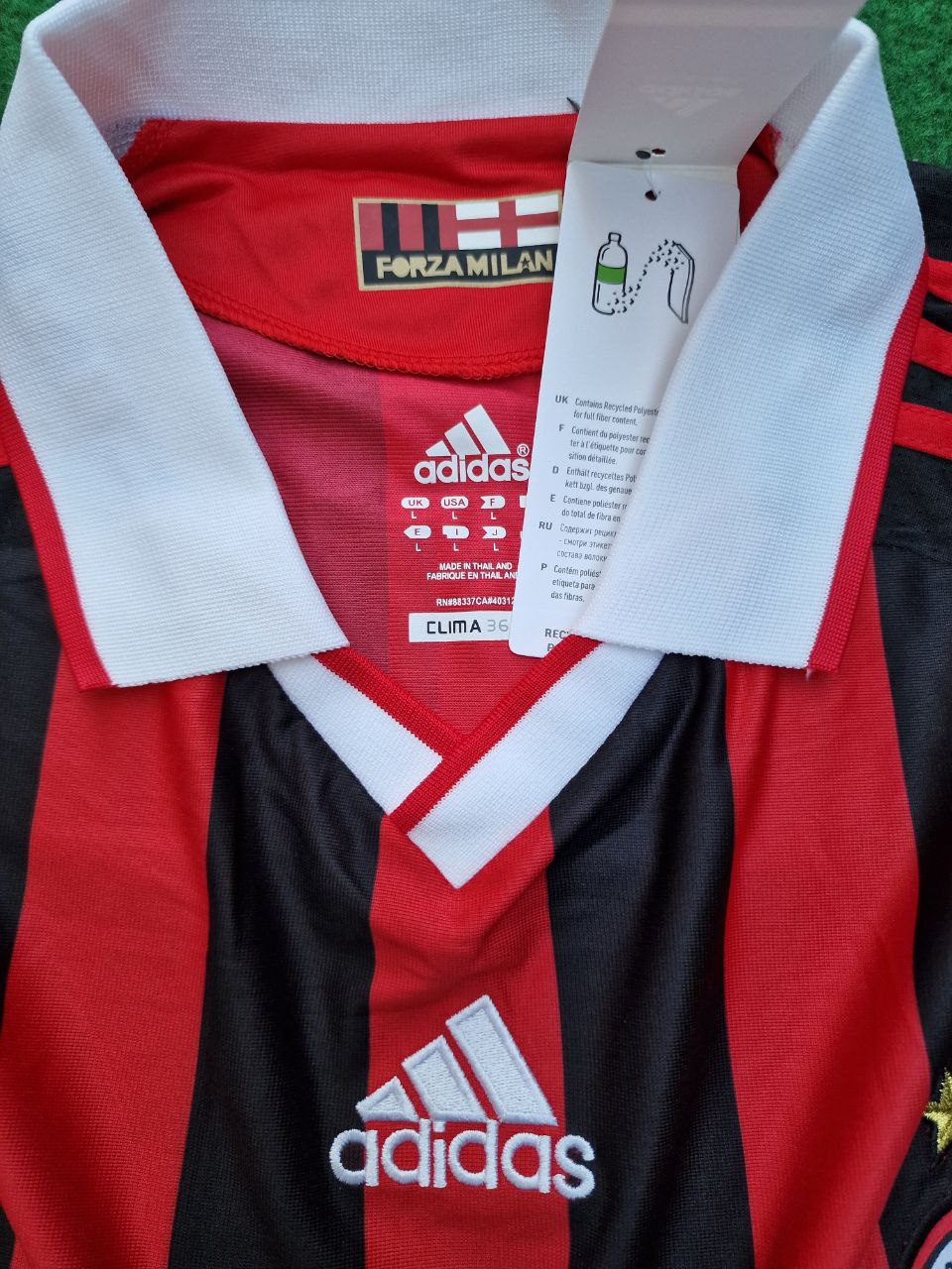 Ronaldinho Milan 2009 2011 Retro Long Sleeve Jersey Maillot Trikot Maglia
