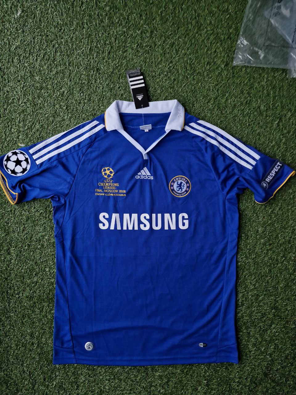 Didier Drogba 11 Chelsea 2008 Champions League Final Trikot