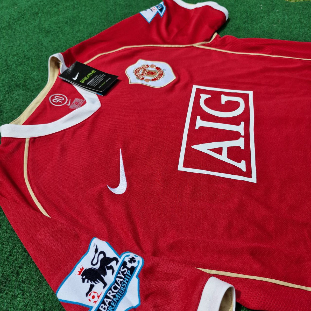 Cristiano Ronaldo #cr7 Manchester United 2006/07 Red Jersey Trikot Maglia