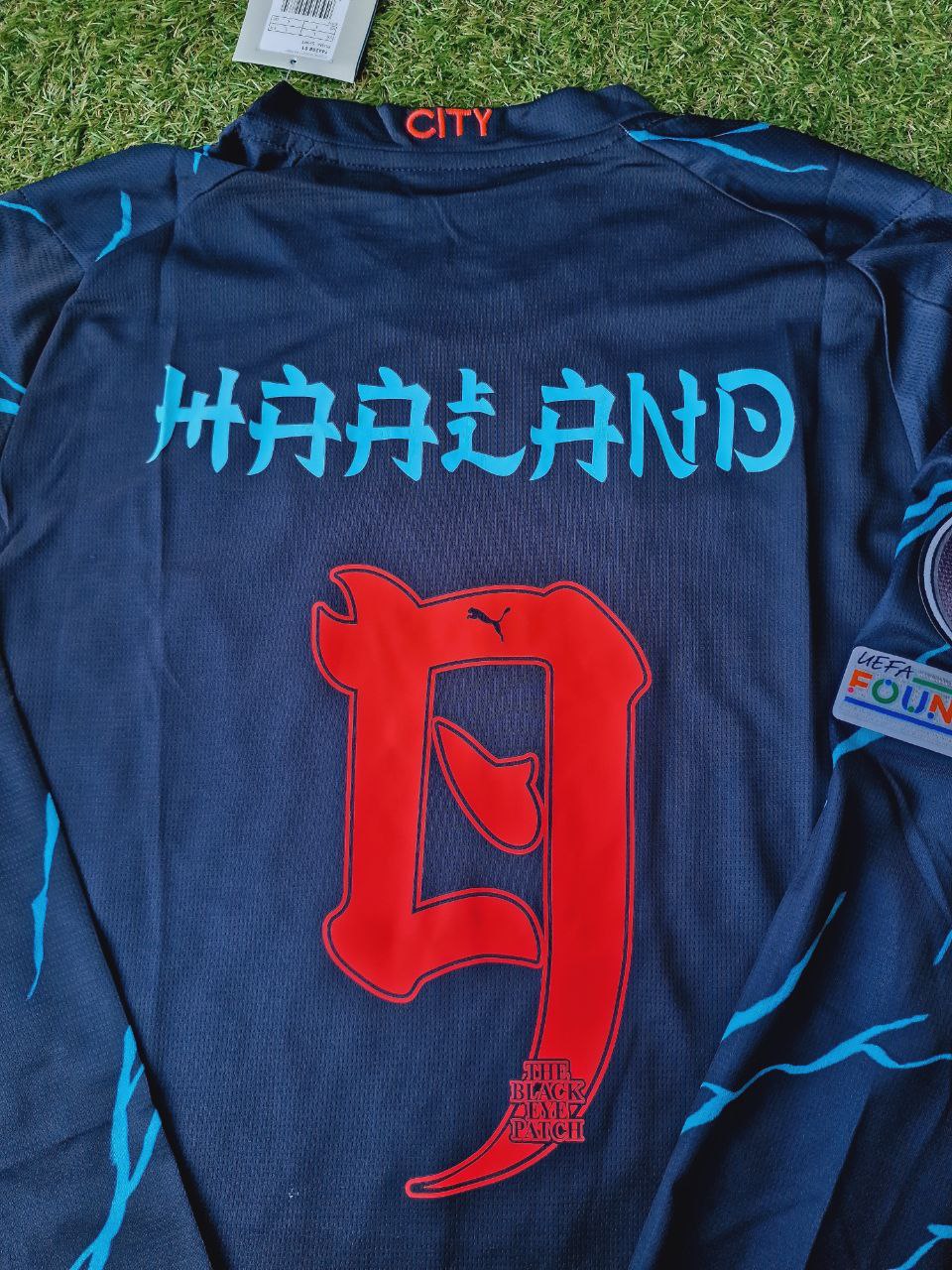 Erling Haaland Manchester City Special Font Jersey