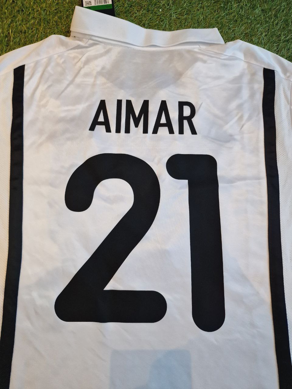 Pablo Aimar Valencia 2001 Milano Champions Final Retro Fußballtrikot
