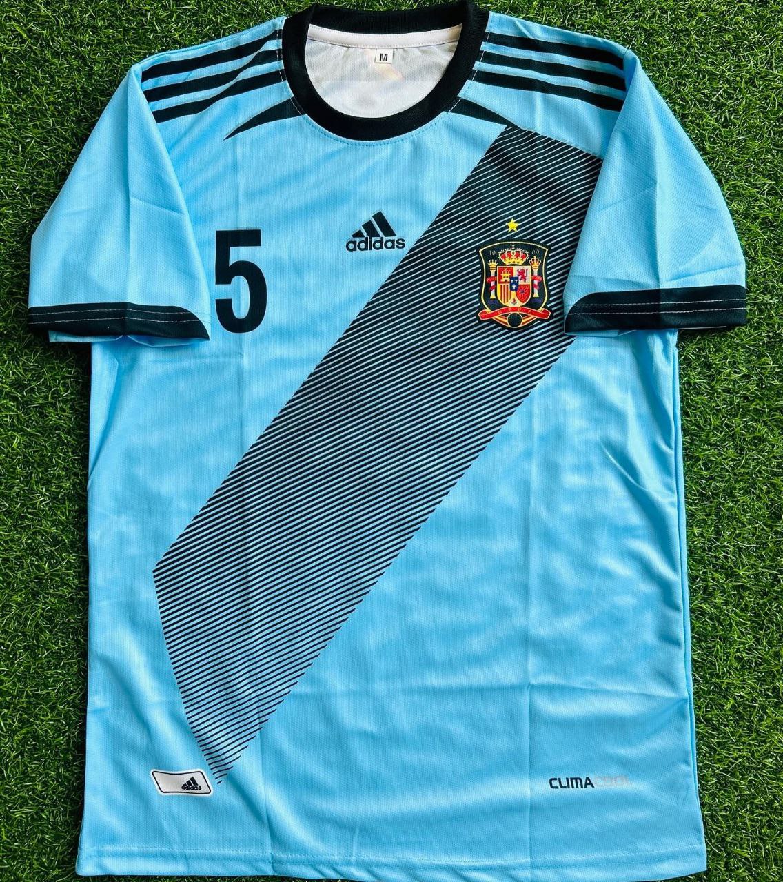 Carles Puyol 12/13 Spanien Retro-Trikot