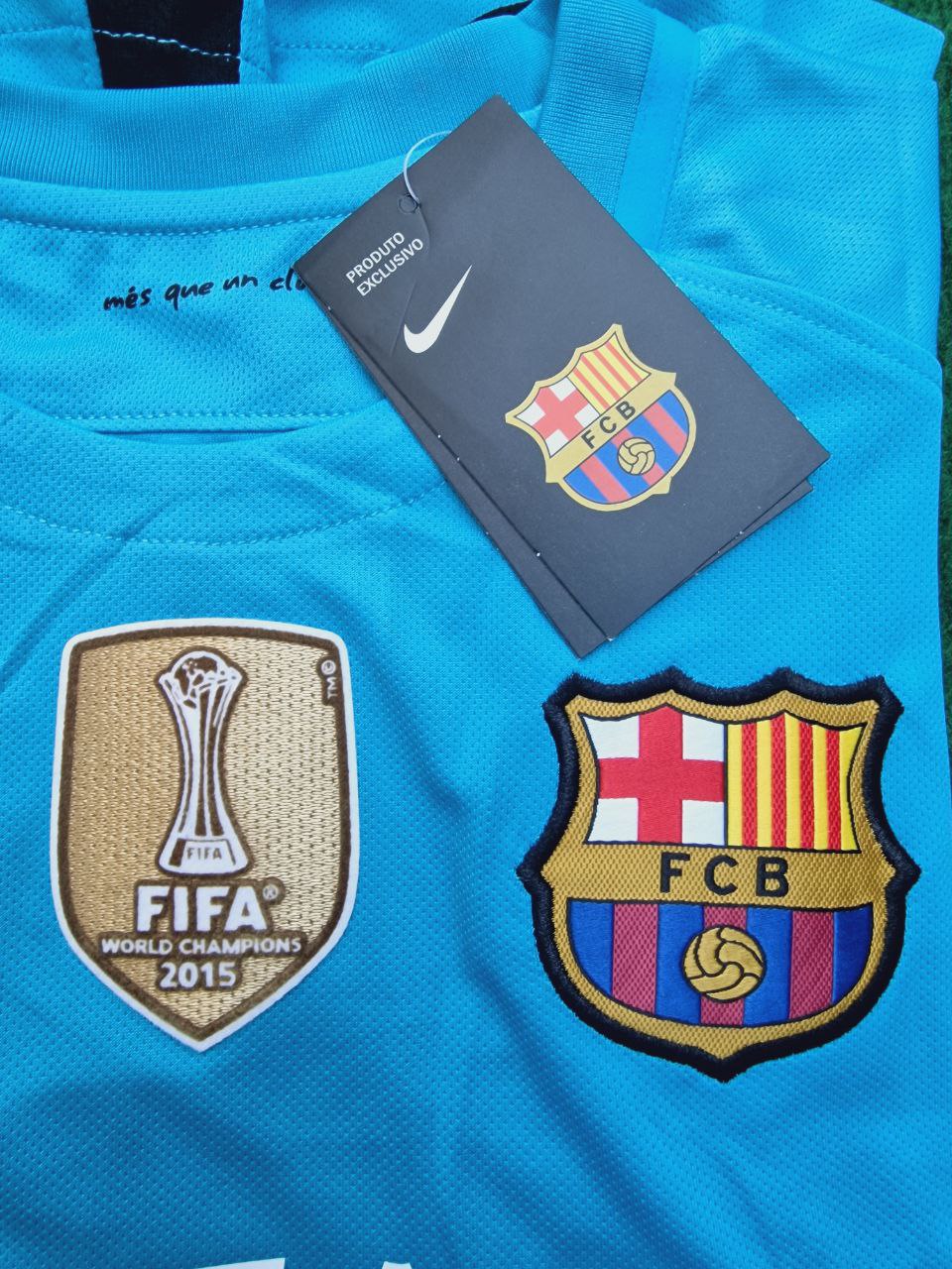 Maillot rétro Lionel Messi Barcelone Ligue des Champions 2015-2016