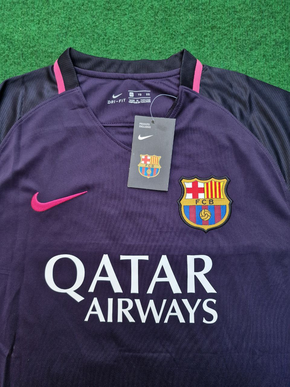Neymar Jr Barcelona 2014/15 Retro Black Pink Kids Jersey Soccer Maillot KinderTrikot Maglia Soccer Shirt