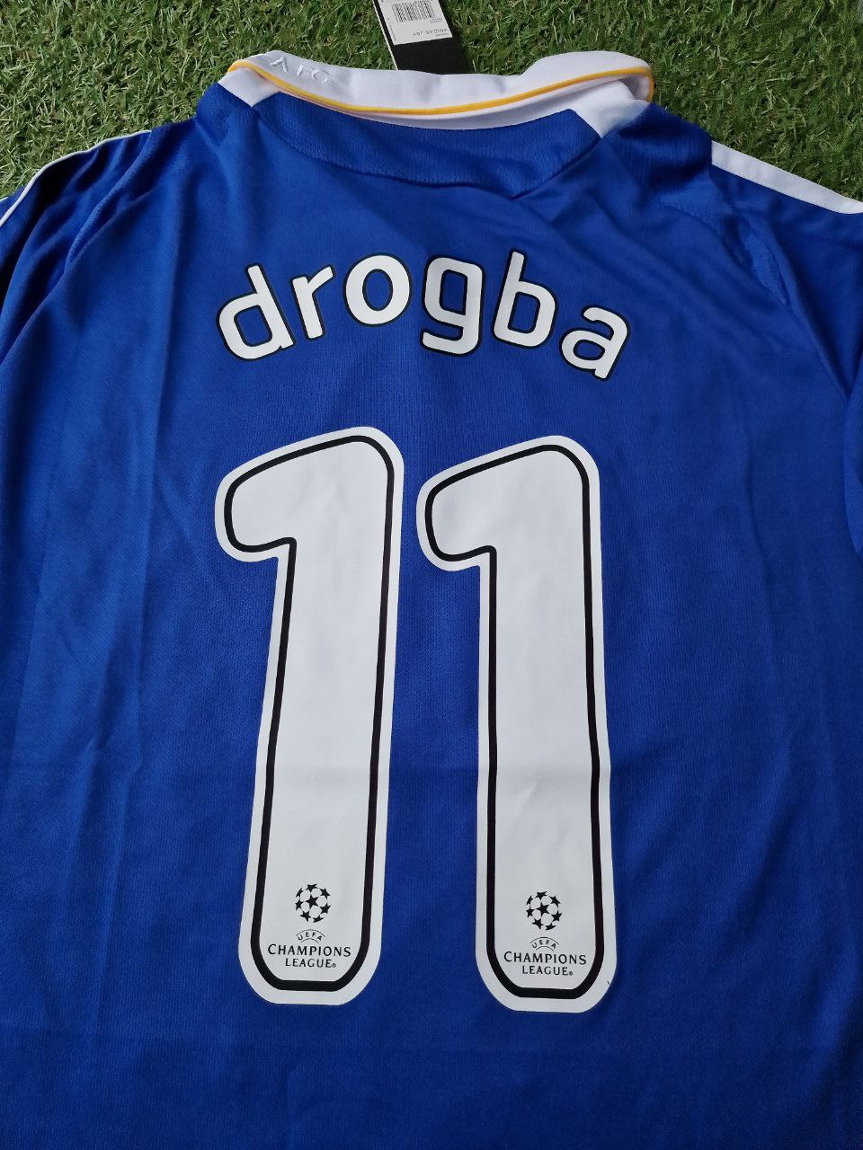 Didier Drogba 11 Chelsea 2008 Champions League Final Trikot