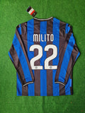 Diego Milito - Inter 2010 Champions League Final Jersey Trikot Maillot Maglia Soccer Shirt