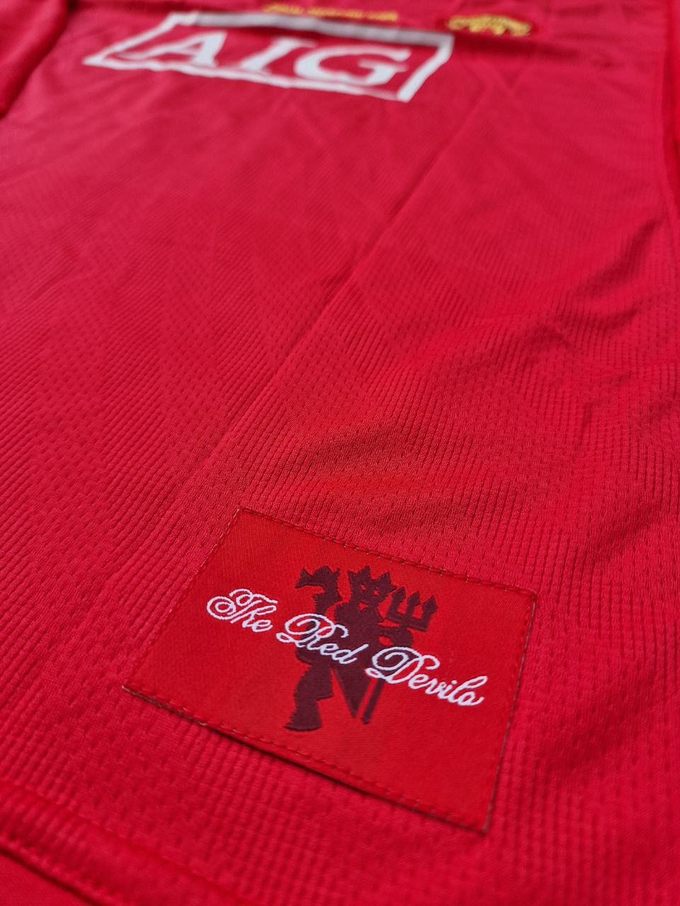 Cristiano Ronaldo Manchester United 2005 EPL Patch Retro Kit Jersey Trikot Maillot Soccer Shirt