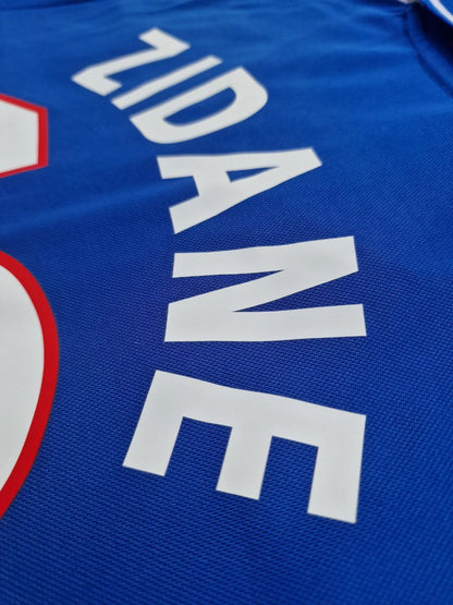 Zinedine Zidane France EURO 2000 2002 Retro Football Jersey