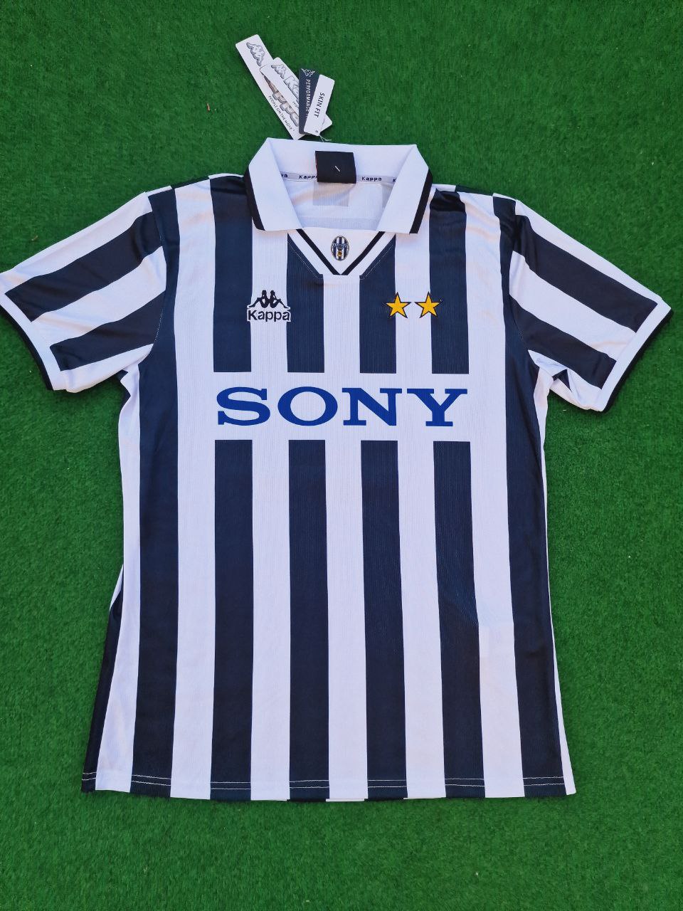 Zinedine Zidane Juventus 1996 1997 Retro Fußballtrikot