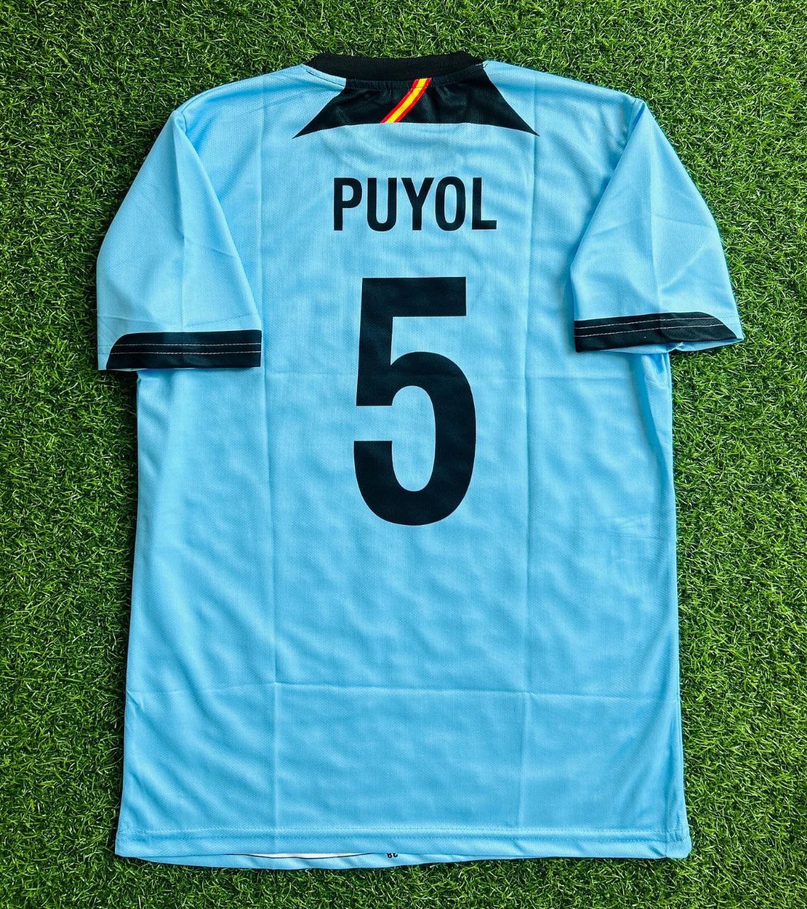 Carles Puyol 12/13 Spanien Retro-Trikot