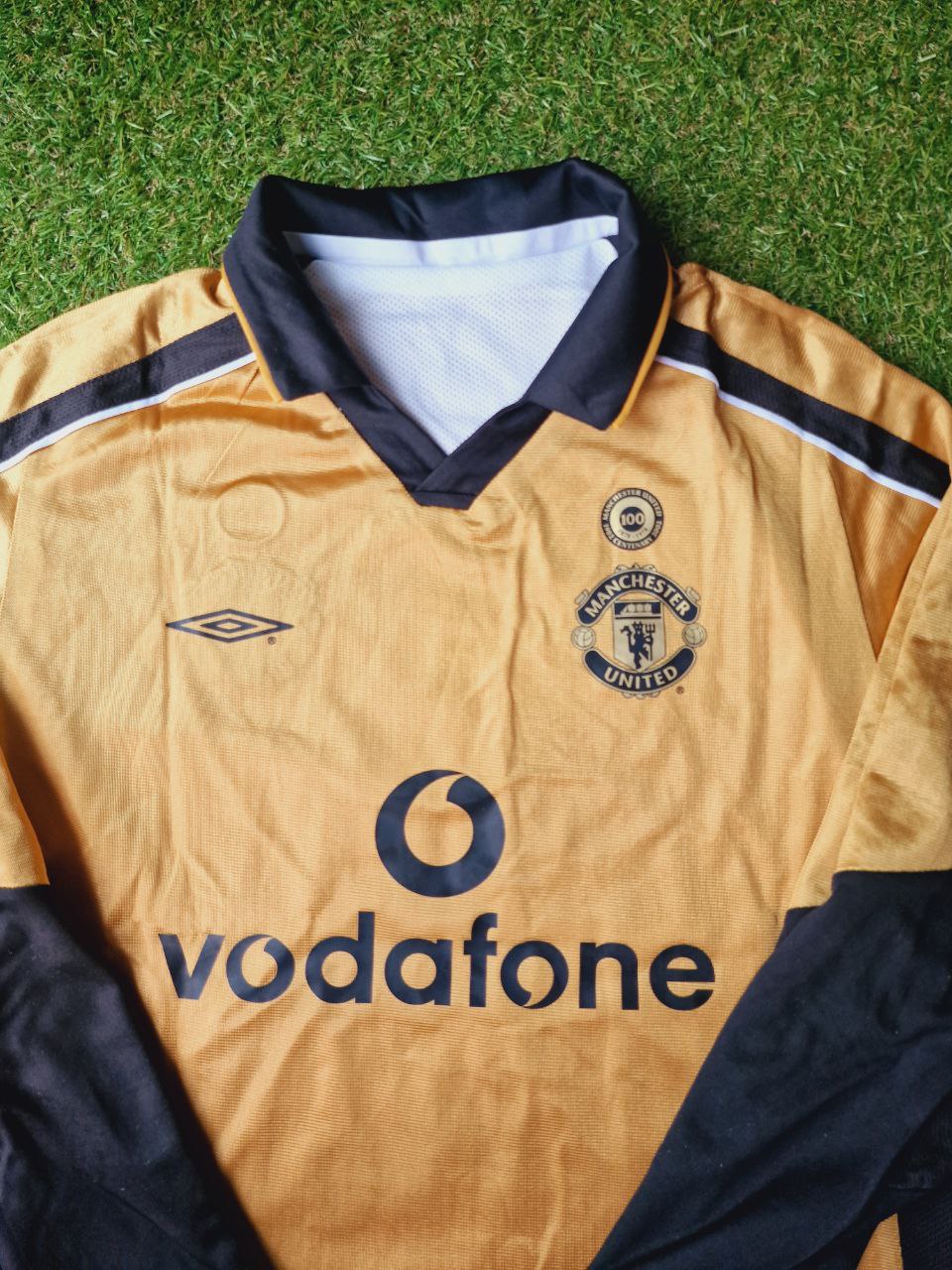Manchester United 01/02 Reversible Away Shirt Retro Jersey Maillot Trikot Maglia