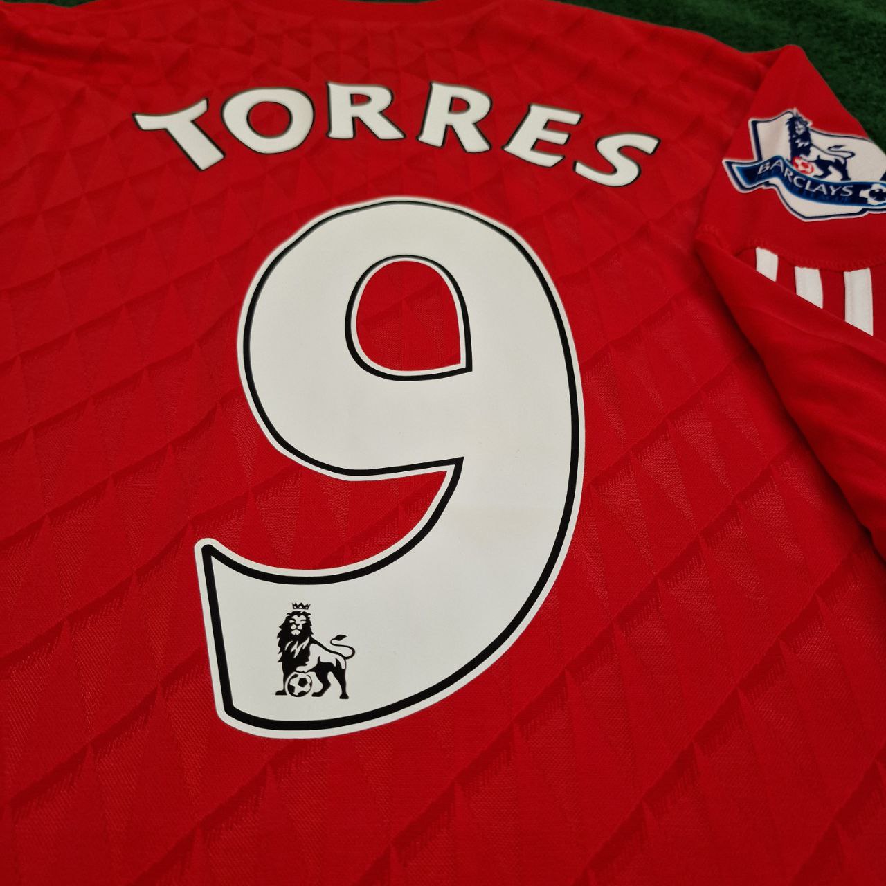 Fernando Torres Liverpool 2010 2012 Season Long Sleeves Red Retro Jersey Trikot Soccer Shirt