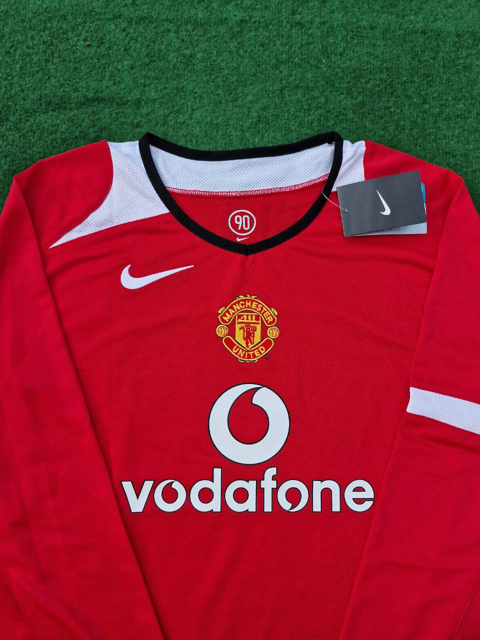 Cristiano Ronaldo Manchester United 2005 EPL Patch Retro Trikot Trikot Maillot Fußballtrikot